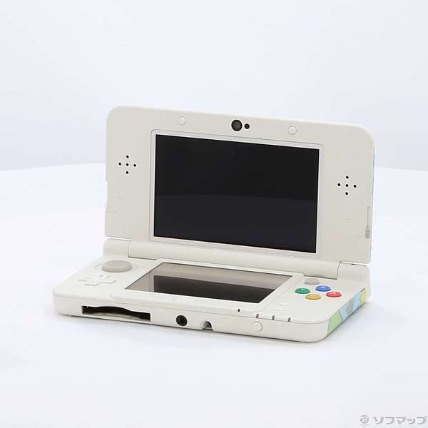 残りわずか - New ホワイト 3ds 3ds カラフルスター 着せ替えプレート 