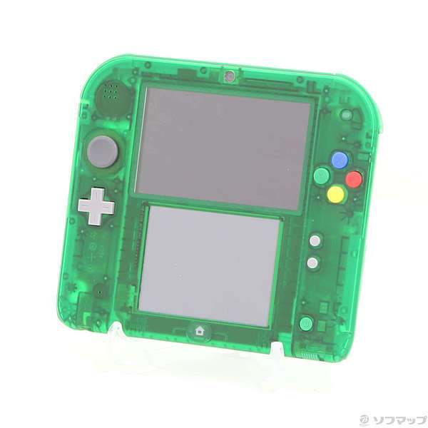 定期販売 ニンテンドー2DS クリアグリーン テレビゲーム | www