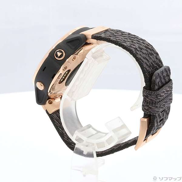 中古】fenix 6S Sapphire Black Rose Gold Nylon band [2133022205806