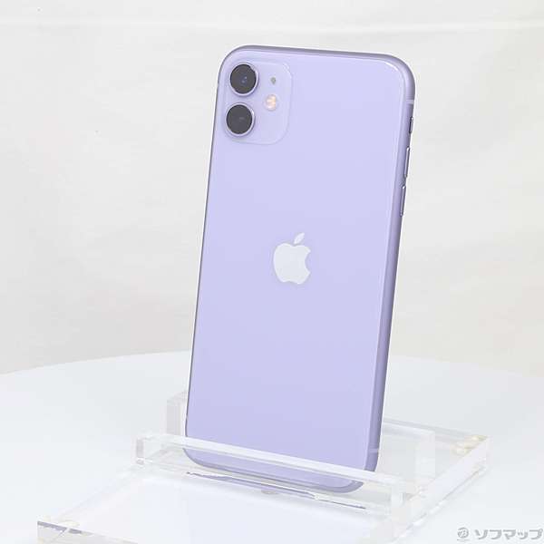 iPhone 11 パープル 128GB SIMフリー - スマートフォン本体