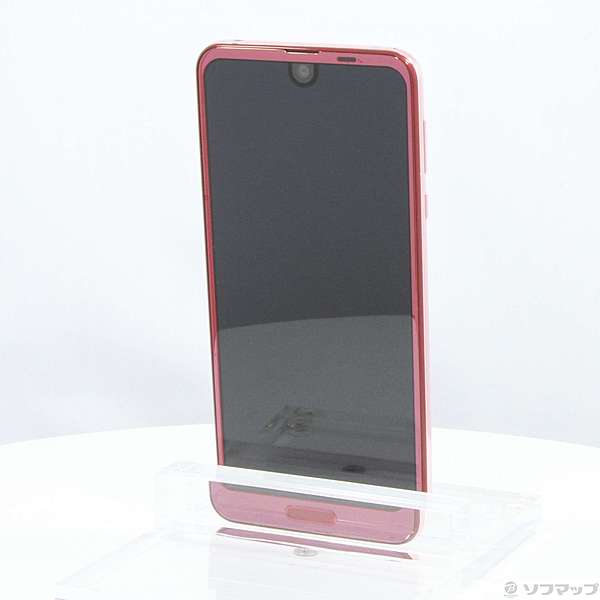 中古】AQUOS R2 64GB ローズレッド 706SH SoftBank
