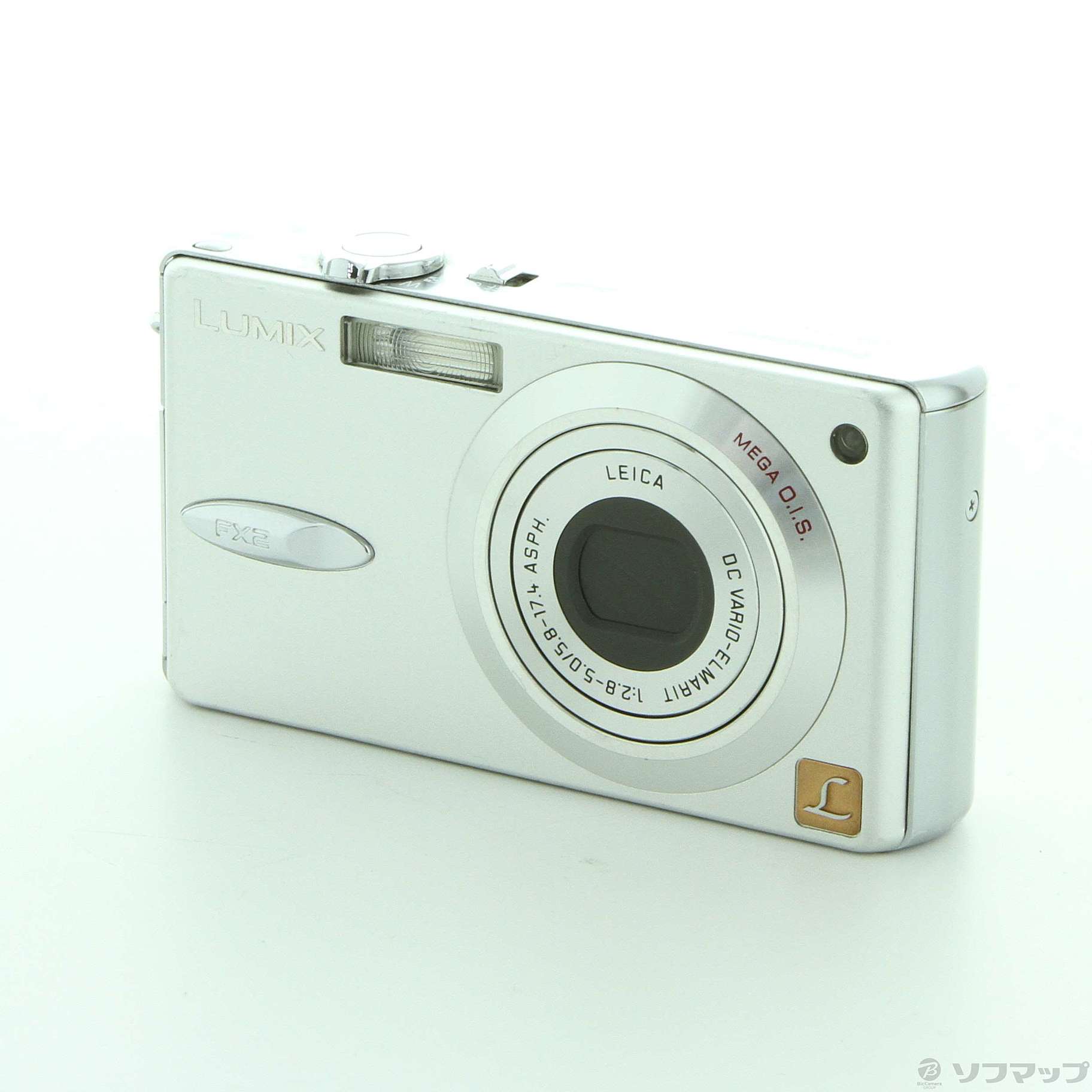 Panasonic LUMIX DMC-FX2 デジカメ シルバー