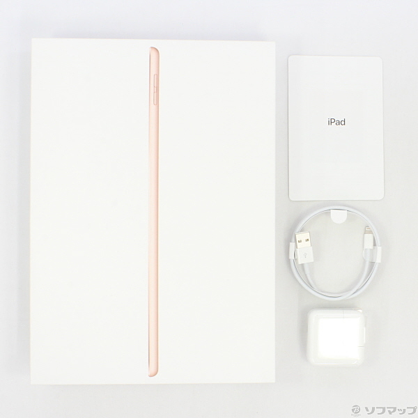 中古】iPad 第7世代 32GB ゴールド MW762J／A Wi-Fi [2133022307852