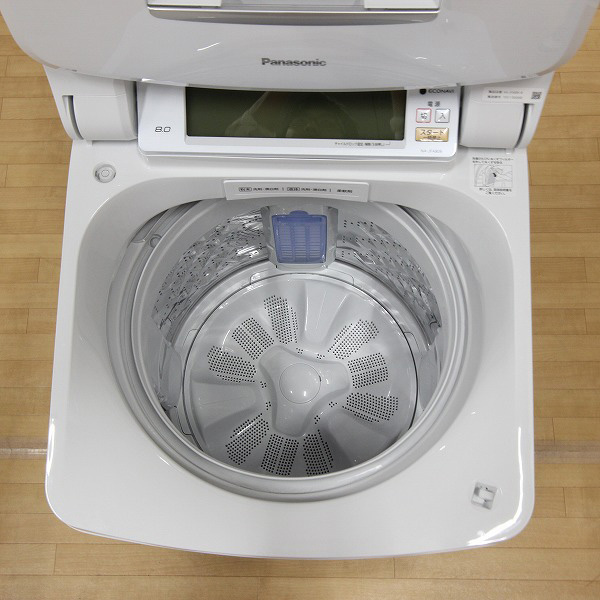 Panasonic 全自動洗濯機 NA-SJFA806-W - 生活家電