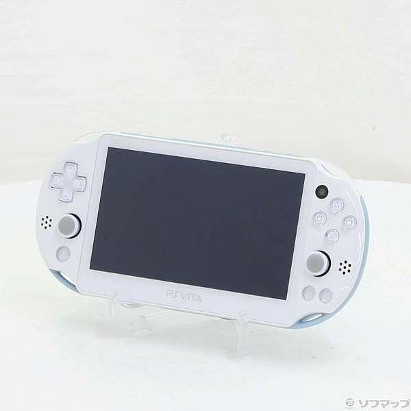 中古】PlayStation Vita Wi-Fiモデル ライトブルー／ホワイト PCH
