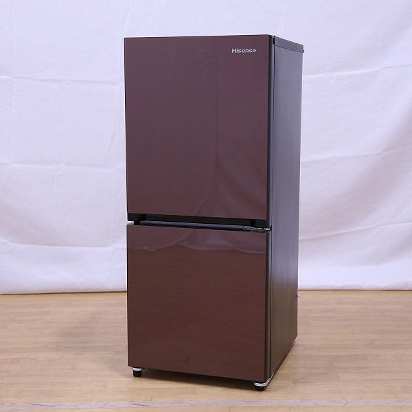 中古】〔展示品〕 HR-G13A-BR ブラウン 冷蔵庫 [2ドア／右開きタイプ