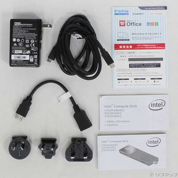中古】〔展示品〕 Intel Compute Stick STK2M3W64CC 〔Windows 10