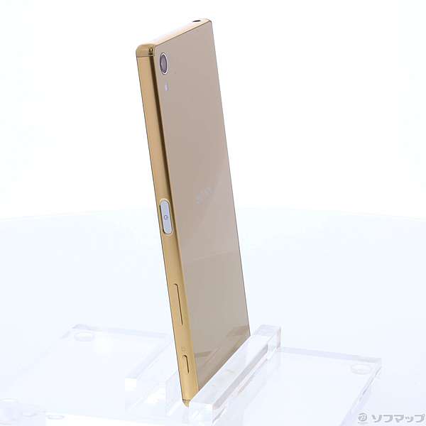 中古】Xperia Z5 Premium 32GB ゴールド E6853 SIMフリー