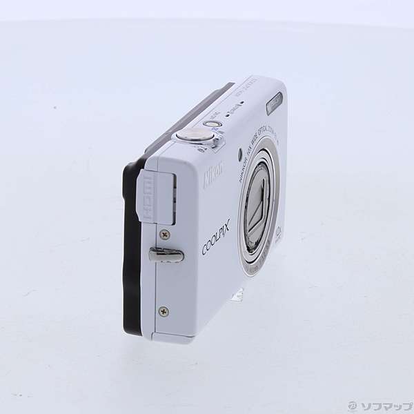 中古】COOLPIX S6200 (1600万画素／10倍／ナチュラルホワイト／SDXC