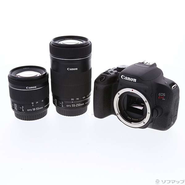 中古】Canon デジタル一眼レフカメラ EOS Kiss X9i ダブルズームキット EF-S18-55mm／EF-S55-250mm 付属  EOSKISSX9I-WKIT [2133022432912] リコレ！|ソフマップの中古通販サイト