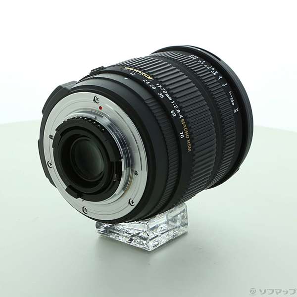 中古 Sigma 17 70mm F2 8 4 Dc Macro Os Hsm Nikon用 リコレ ソフマップの中古通販サイト