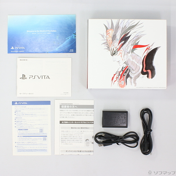 PS Vita サガ スカーレットグレイス スペシャルパック (乱れ雪月花エディション／グレイシャー・ホワイト)