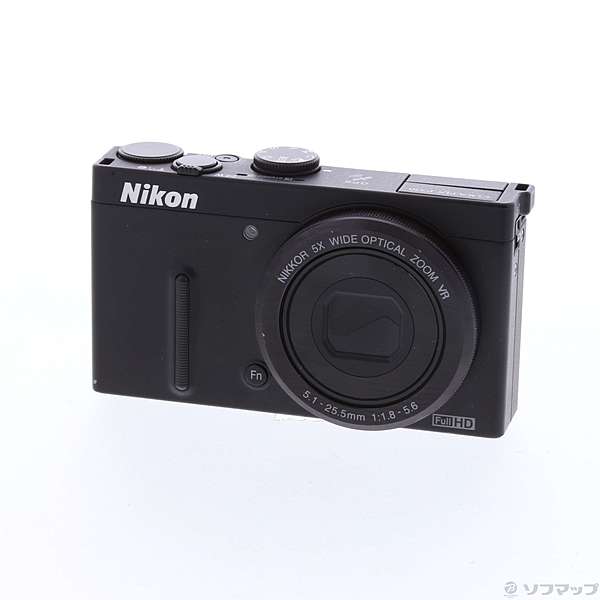 中古】セール対象品 COOLPIX P330 BK (1219万画素／5倍／ブラック