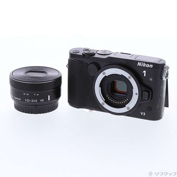 【動作・返品保証】ニコンNikon 1 V3 プレミアキットEVF グリップ付き ヨドバシ.com - ニコン NIKON Nikon 1 V3 プレミアムキット ブラック