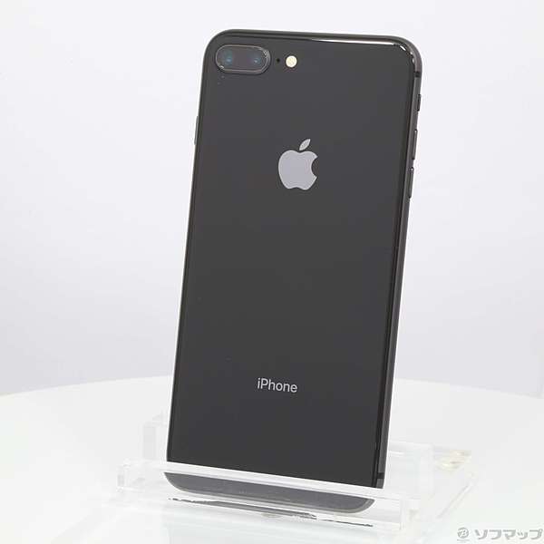 【中古】iPhone8 Plus 256GB スペースグレイ MQ9N2J／A SIM