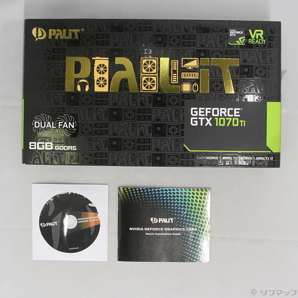 Palit GTX 1070ti Dualfan 状態良好 当日発送（Palit GeForce