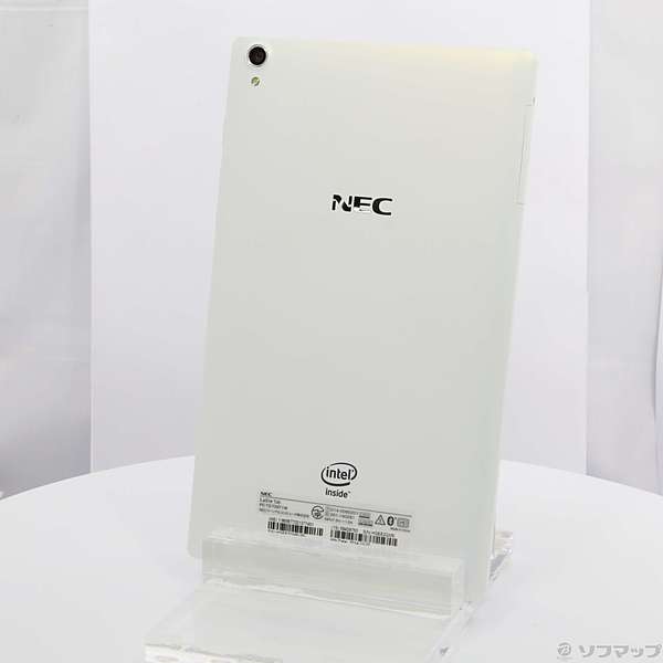 中古】LaVie Tab S TS708／T1W 16GB パールホワイト PCTS708T1W SIM 