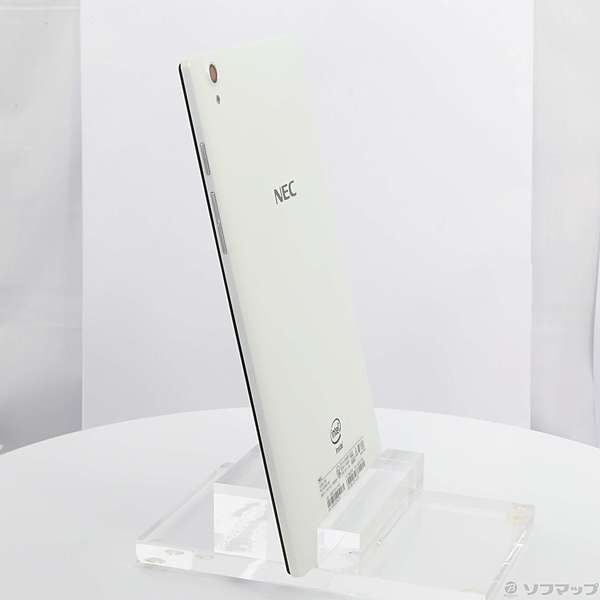 中古】LaVie Tab S TS708／T1W 16GB パールホワイト PCTS708T1W SIM 