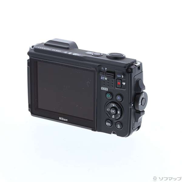 中古】Nikon デジタルカメラ COOLPIX W300 BK クールピクス ブラック  