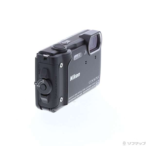 中古】Nikon デジタルカメラ COOLPIX W300 BK クールピクス ブラック
