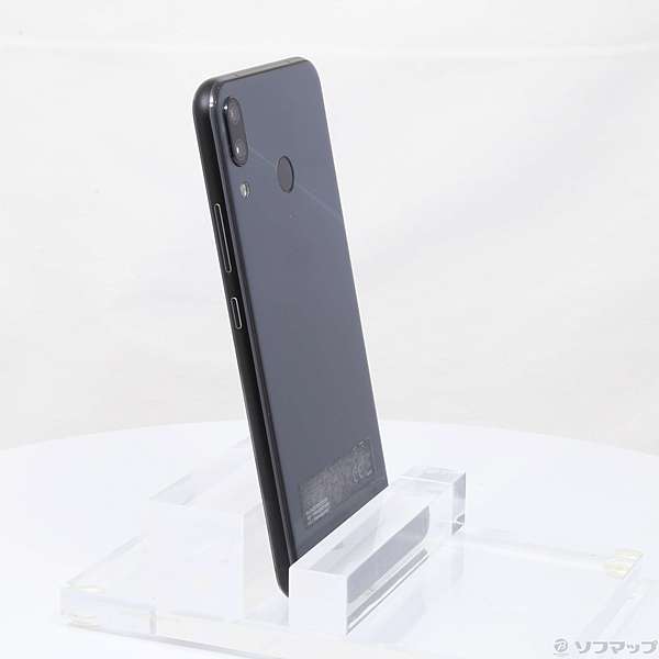 中古】ZenFone 5Z 128GB シャイニーブラック ZS620KL-BK128S6