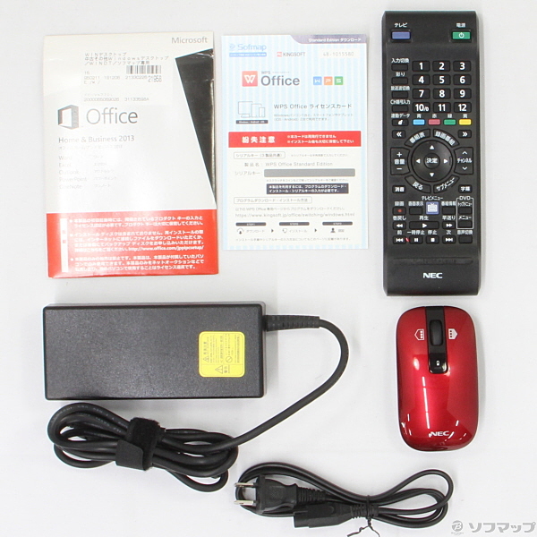 中古】VALUESTAR N PC-VN770LS1KSR クランベリーレッド 〔Windows 10