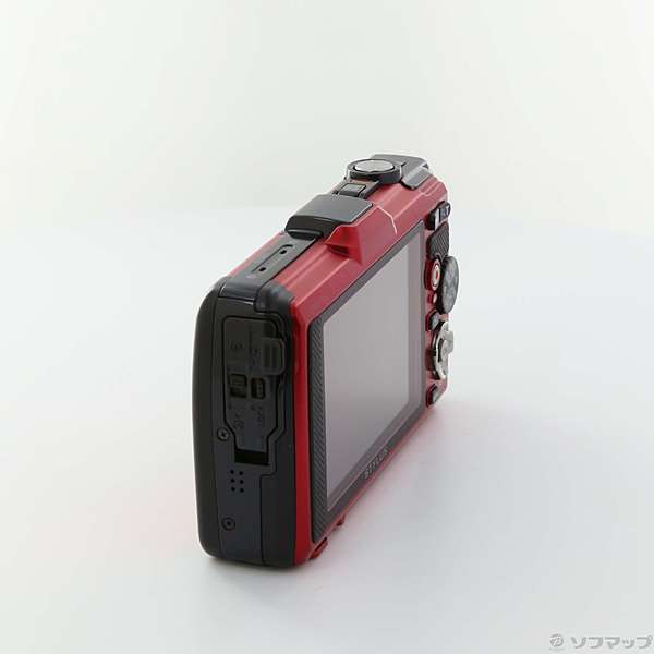 オリンパス) OLYMPUS STYLUS TG-2 レツド(1200万画素) オリンパス