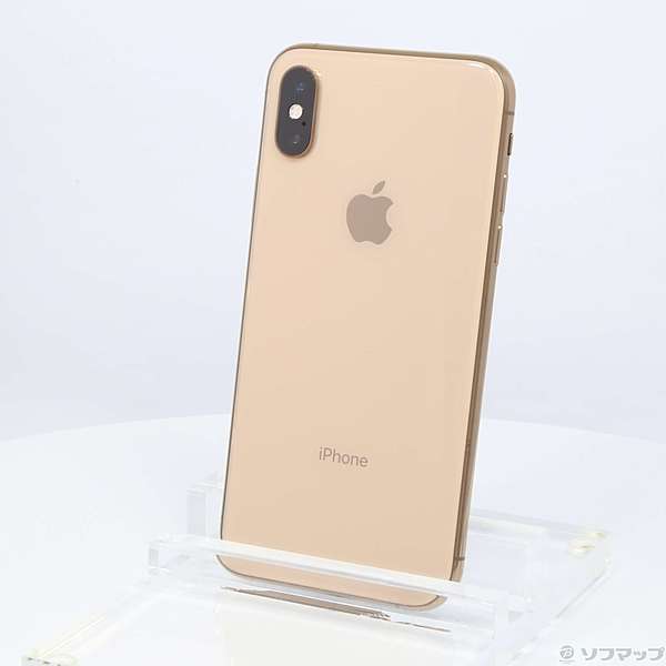 中古】iPhoneXS 64GB ゴールド MTAY2J／A SoftBank [2133022698219