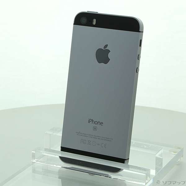 iPhone SE 128GB スペースグレイ NP862J／A SIMフリー