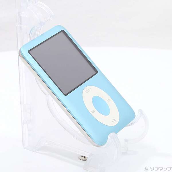 中古】iPod nano第3世代 メモリ8GB ブルー MB249J／A [2133022746514