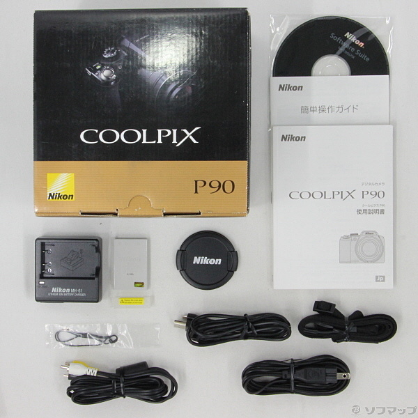 中古】COOLPIX P90 (1210万画素／24倍ズーム) [2133022757893
