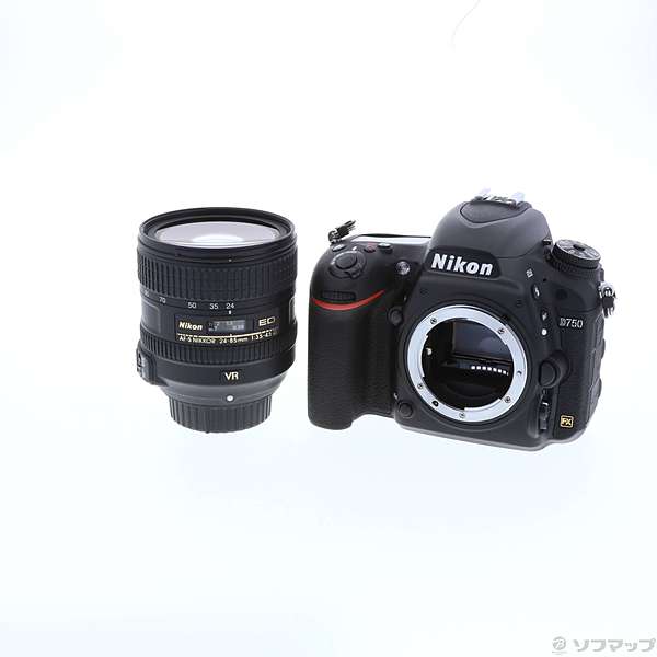 【箱付】Nikon D750 24-85 VR レンズキット ショット数6333 ニコン Nikon D750 24-85 VR レンズキット 【公式通販】