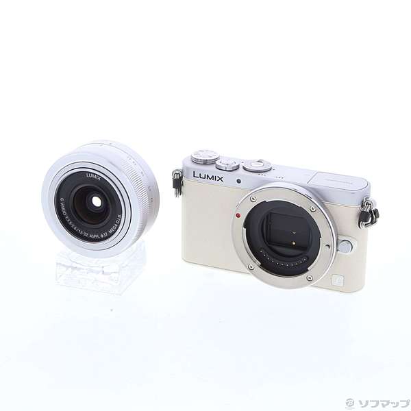 中古】LUMIX DMC-GM1K-W ホワイト [2133022769964] - リコレ