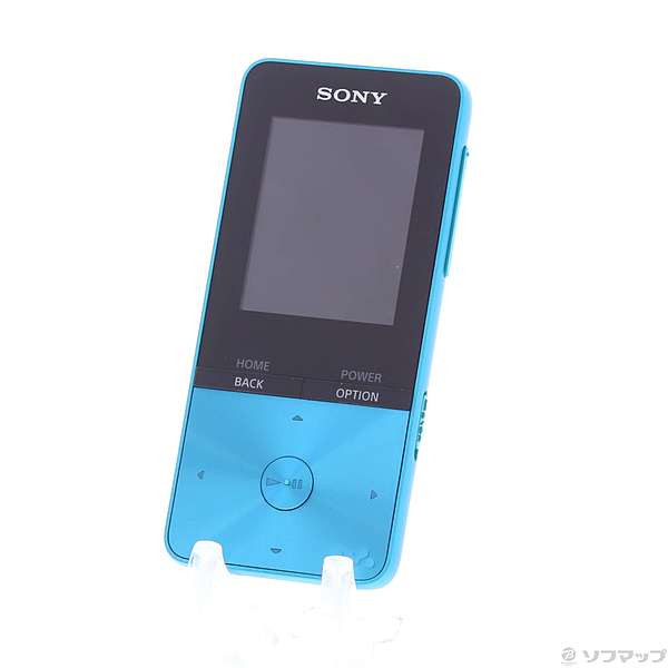 ポータブルオーディオプレーヤー Sシリーズ NW-S313（L） ブルー4GB