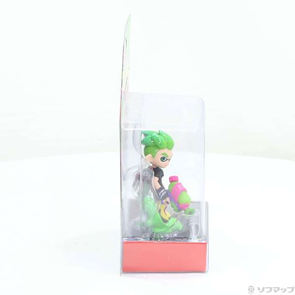 amiibo ボーイ【ネオングリーン】 (スプラトゥーンシリーズ)】中古