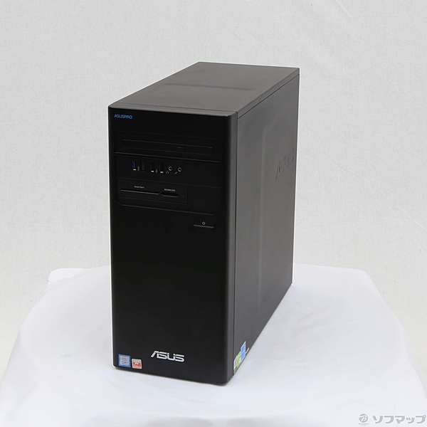 中古】ASUSPRO D640MB D640MB-1660TI ブラック 〔Windows 10