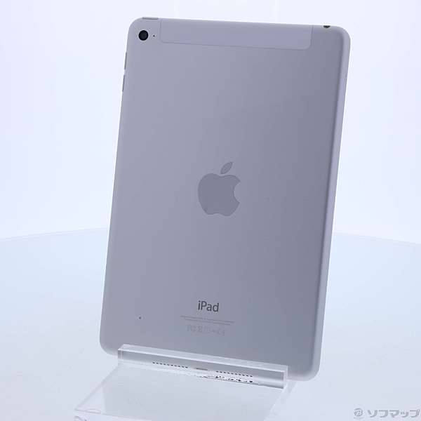 中古】iPad mini 4 16GB シルバー MK702J／A SoftBank [2133022878499