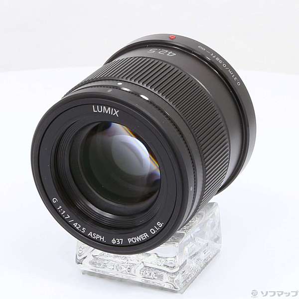 中古】LUMIX G 42.5mm F1.7 ASPH POWER OIS ブラック (H-HS043-K