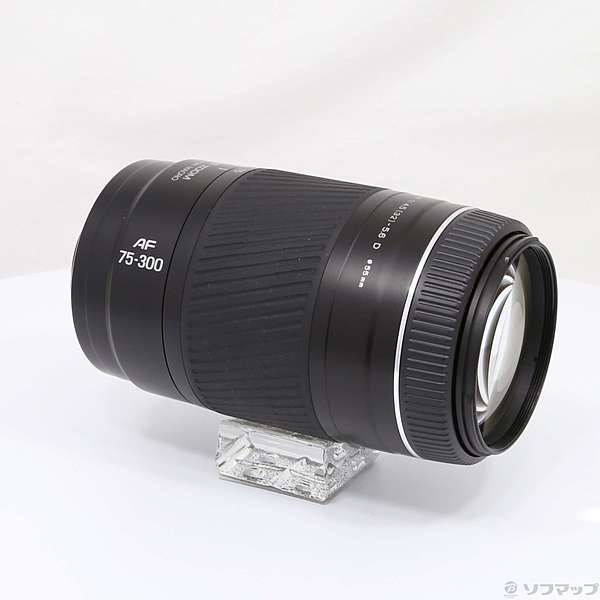 中古】MINOLTA AF 75-300mm F4.5-5.6-D(ブラック) (レンズ
