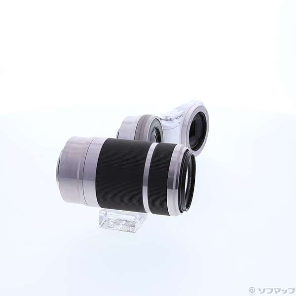 中古】〔展示品〕 α5100 ダブルズームレンズキット ホワイト ILCE