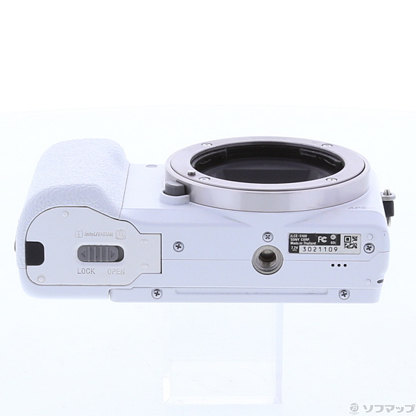 中古】〔展示品〕 α5100 ダブルズームレンズキット ホワイト ILCE