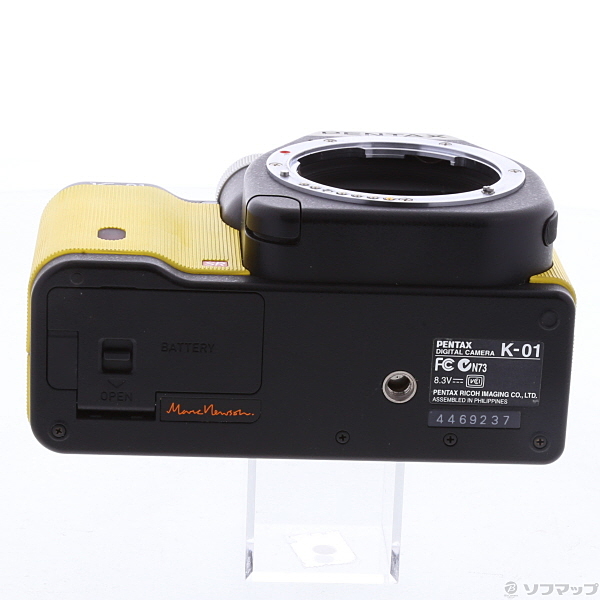 中古】K-01 レンズキット DA40mmF2.8 XS(1628万画素／ブラック／イエロー／SDXC ) [2133022972777] -  リコレ！|ビックカメラグループ ソフマップの中古通販サイト