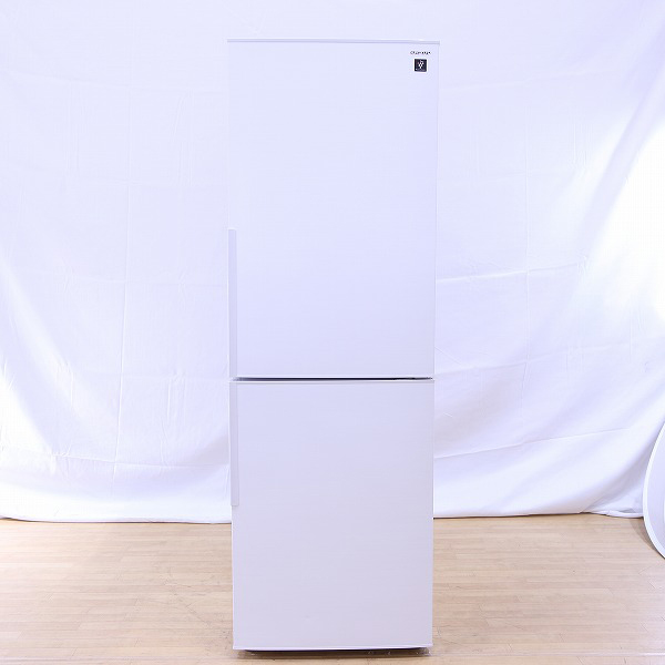 〔展示品〕 SJ-PD31E-W 冷蔵庫 プラズマクラスター冷蔵庫 ホワイト系 [2ドア／右開きタイプ／310L]