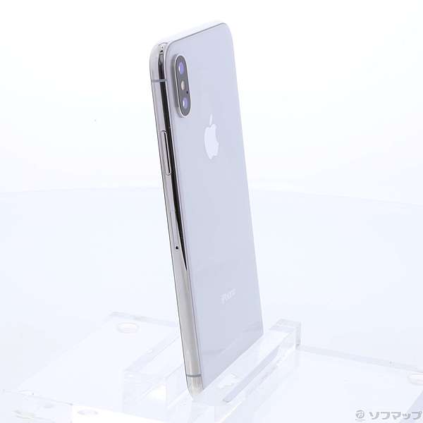 中古】iPhoneX 64GB シルバー NQAY2J／A auロック解除SIMフリー ...