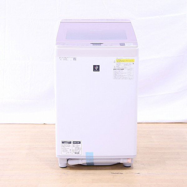 男性に人気！  シャープ　洗濯乾燥機　洗濯機　ピンク ES-PX8D-P SHARP 洗濯機