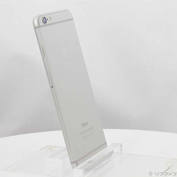 値下げiPhone 6 Plus 65GB silver SoftBank 美品