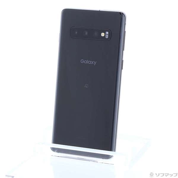 中古】GALAXY S10 128GB プリズムブラック SCV41 au [2133023101015