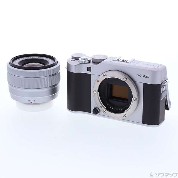 最終価格】FUJIFILM X-A5 SILVER レンズキット+おまけ付-