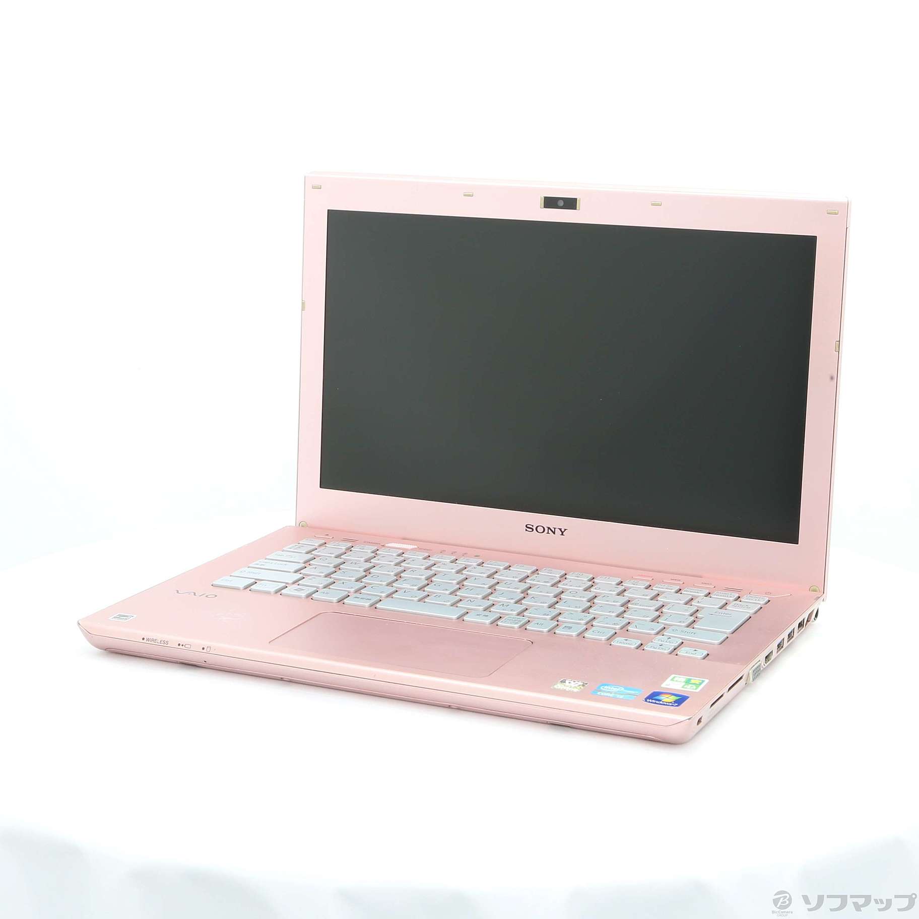 中古品 格安安心パソコン Vaio S Svsfjp ピンク の通販はソフマップ Sofmap