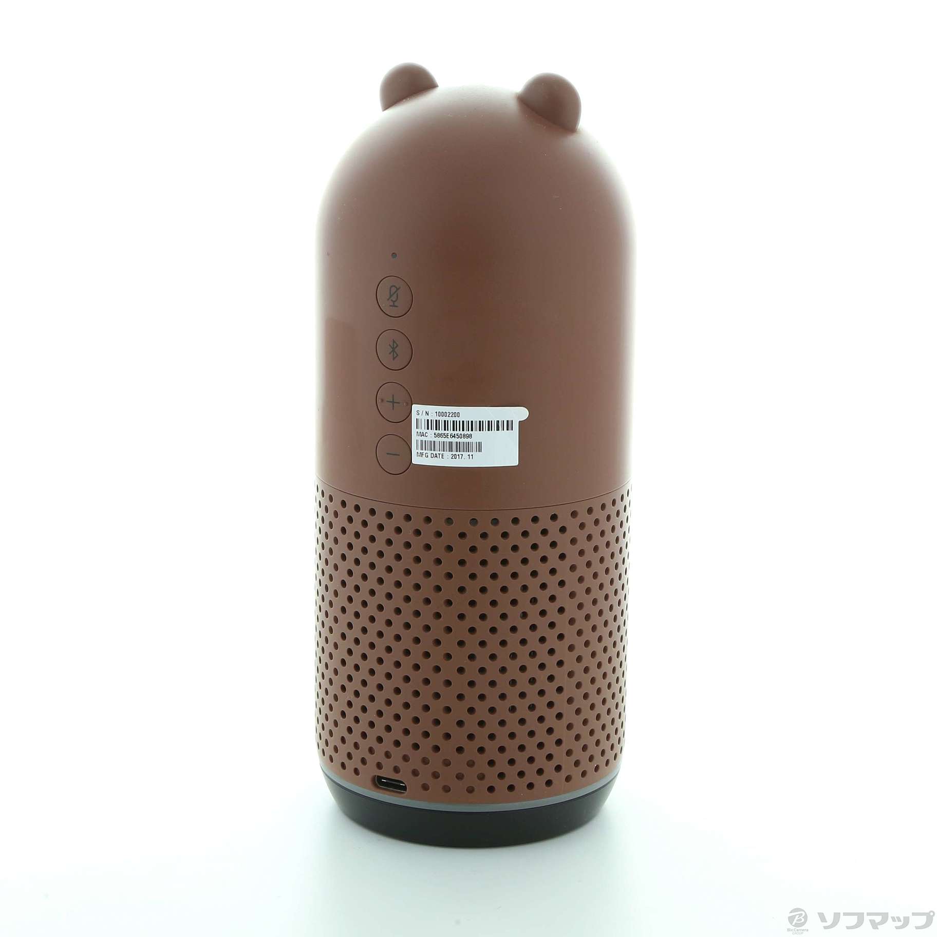 セール対象品 〔展示品〕 Clova Friends BROWN NL-S100JP